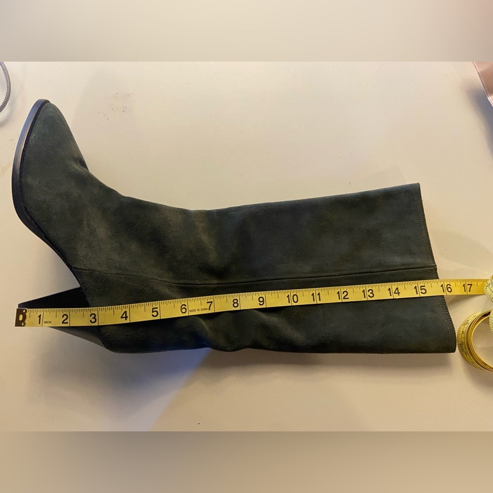Isabel Marant - Rouxy Suede Boot Olive Green EXCELLENT condition - Sz 38 - Picture 12 of 13